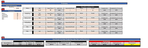 Editable sheet example from the 8 Designs Sublimation Pricing Calculator in Google Sheets.